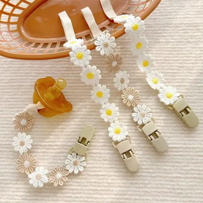 Attache-sucette AndrBaby Little Destroy pour tout-petits filles, clip de sucette, support de jouet r