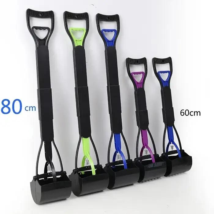 Ramasse-crottes pour animaux de compagnie de 80 cm avec manche long