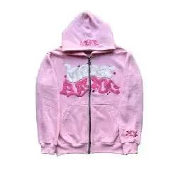 Sweat-shirt à capuche imprimé avec lettres américaines rétro pour homme