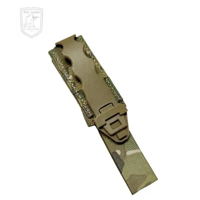 Drapeau hit rapide à relâche rapide pour airsoft et paintball - Indicateur tué au combat montage MOLLE