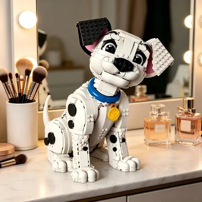 Nouveauté 2026 – 43269 – 1722 pièces – 101 Chiens Dalmatians – Briques de construction – Ornement él