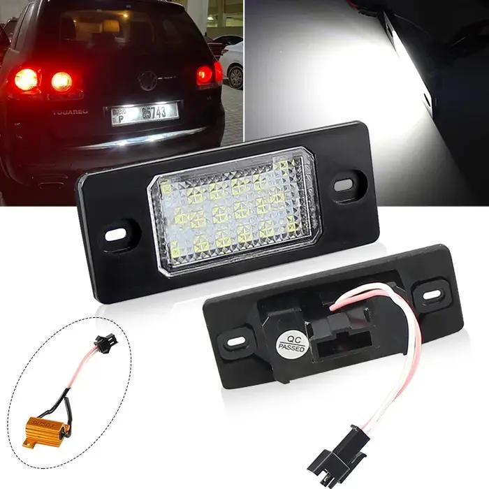 Lumière de plaque d'immatriculation de planificateur LED Canbus, VW Golf, Touareg, Tiguan, Passat, B