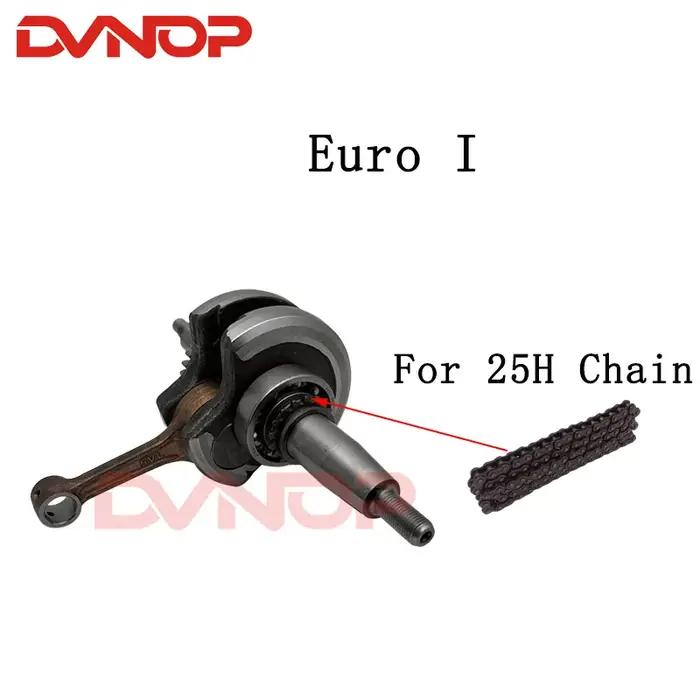 Moteur de Version d'émission de vilebrequin de vilebrequin de moto pour Yamaha YBR125 TTR125 TTR JYM