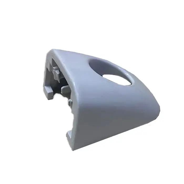 Nouveau capuchon de poignée de serrure de porte de conducteur de voiture avant gauche blanc noir arg