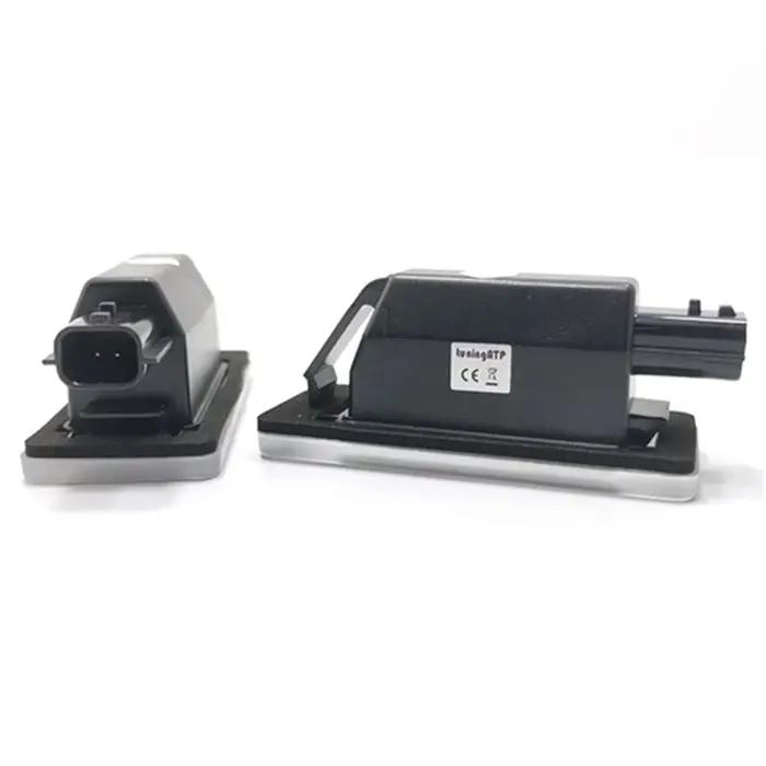 Lampe LED pour plaque d'immatriculation, 2 pièces, pour Renault Clio 3 4Master 2 3 Trafic 3 Megane 2
