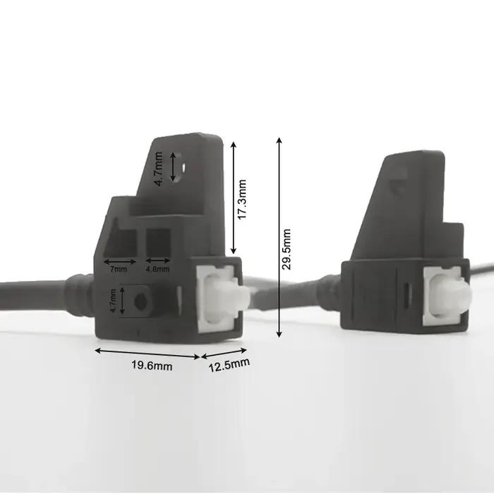 Câble de commutateur de mise hors tension de frein de moto, levier de frein à tambour à disque carré