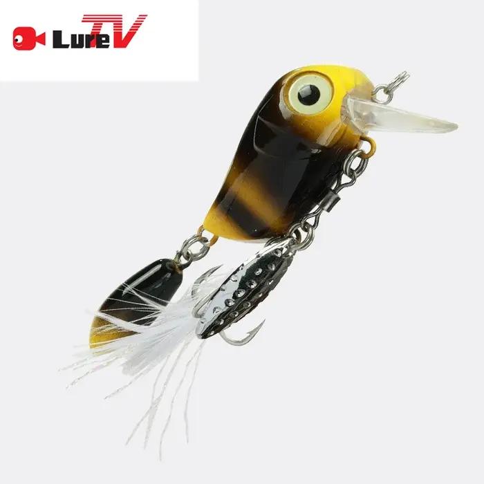luretv Japon Jackall MICRO TAPPY Roche flottante Petite surface d'eau grasse Micro matériau leurre