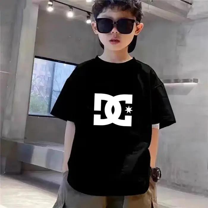 Vêtements de marque pour enfants, T-shirt à manches courtes + short, vêtements d'été cool pour garçons et filles, ensemble décontracté et sportif pour tout-petits de 3 à 12 ans