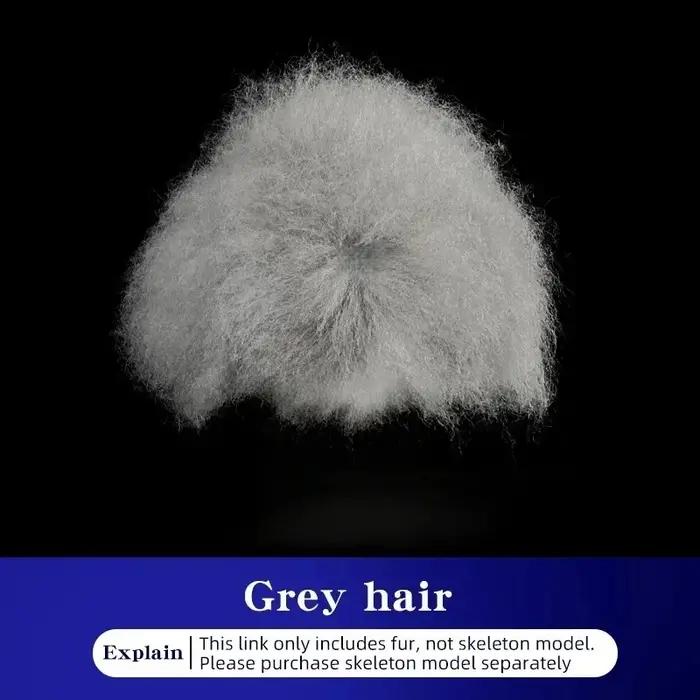Tête de chien factice pour la coiffure et le toilettage des animaux, modèle Teddy, pour la pratique