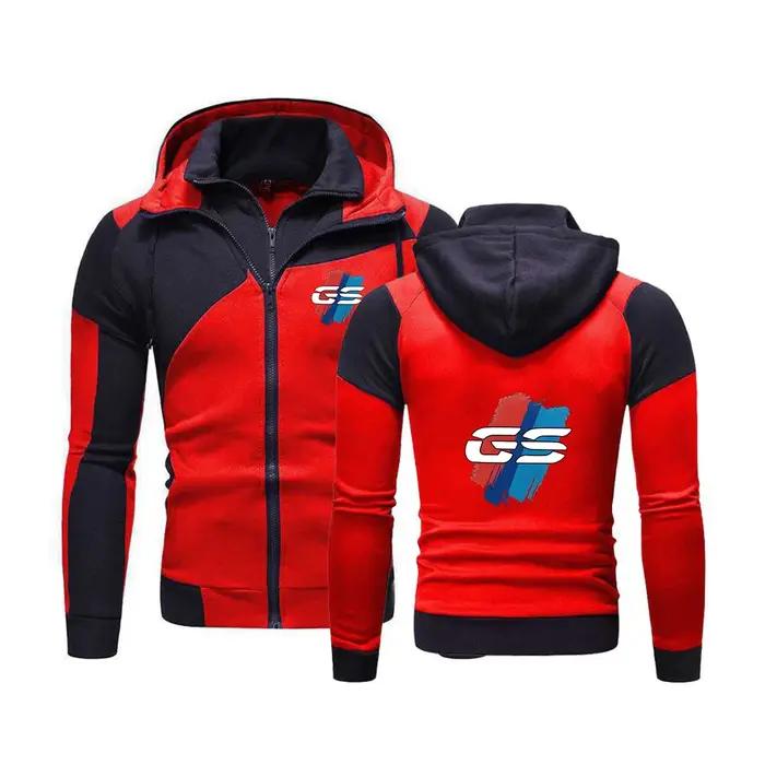 GS Adventure moto 2025 printemps automne hommes mode à manches longues coupe ajustée vêtements de sport sweat à capuche