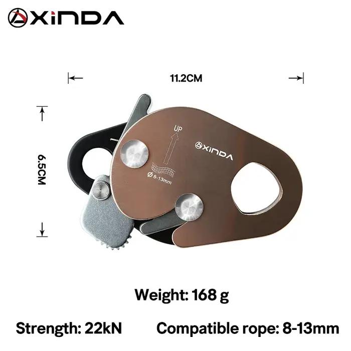 XINDA Camping escalade équipement de sécurité saisir corde dispositifs verrouillage automatique mousqueton Anti chute
