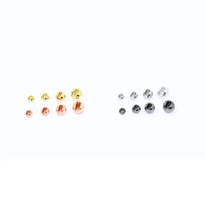 Perles à tête ronde pour pêche à la mouche, 20 pièces/paquet, 5 tailles