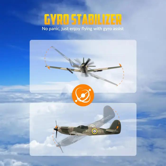 Avion Spitfire RC pour garçons et enfants