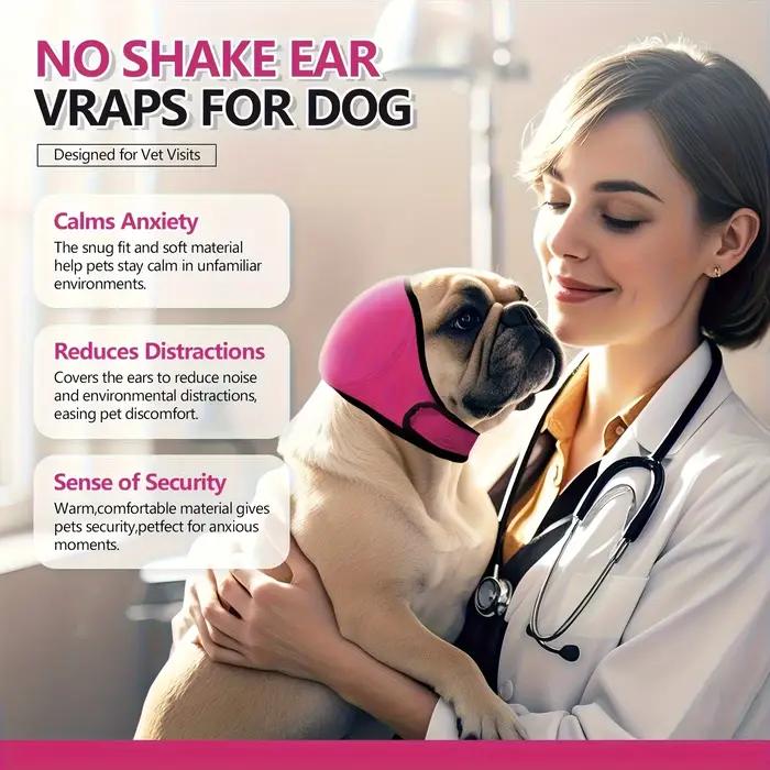 Cache-oreilles de protection auditive pour oreilles de chien pour la réduction du bruit