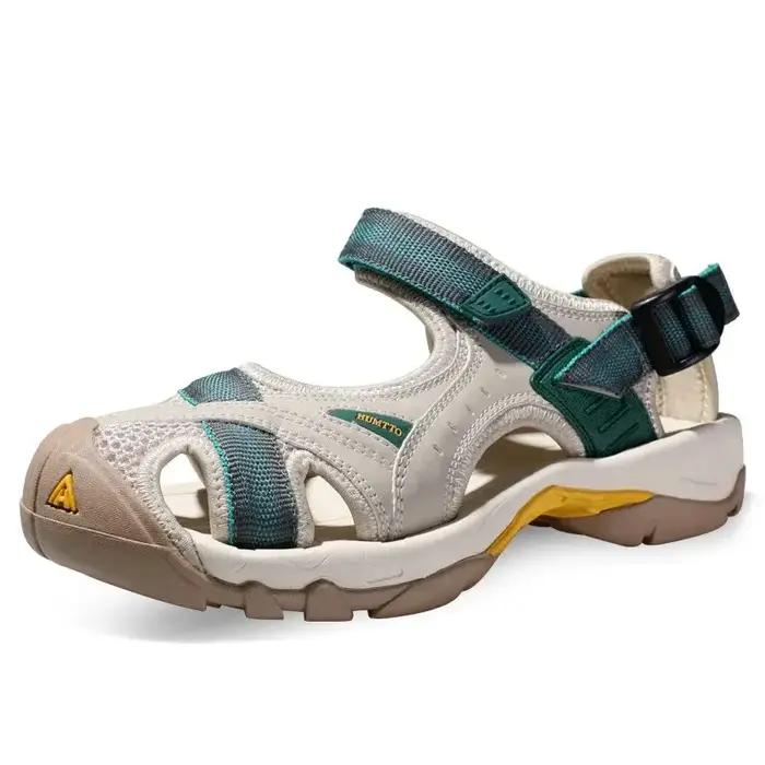 HUMTTO Été Randonnée Chaussures Sandales D'extérieur pour Femmes Respirant Eau Plage
