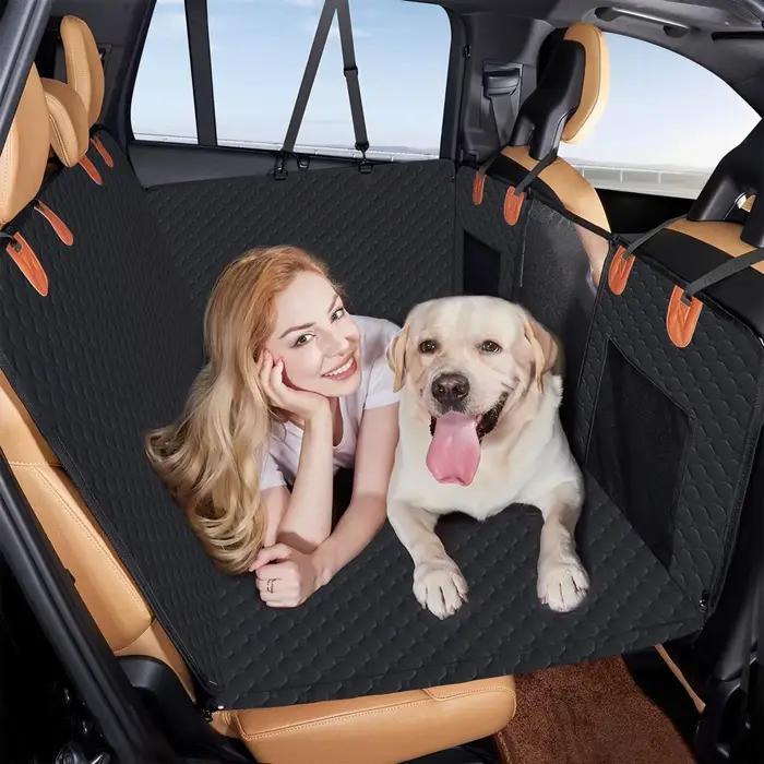 Housse de voiture personnalisable pour chien, sacs de transport pour chiens, Cages GGQCD502252