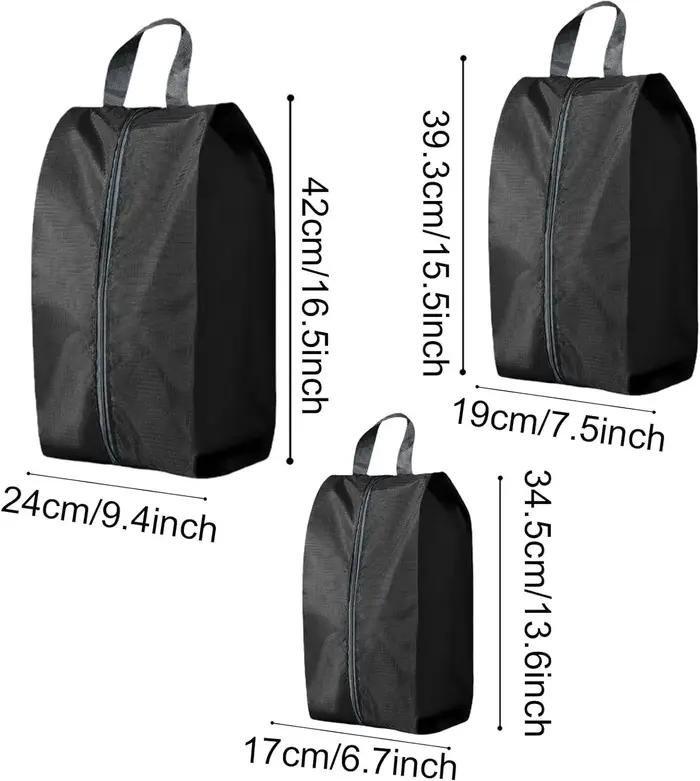 Sac à chaussures étanche Portable 3 tailles, sac de rangement multifonctionnel pliable pour voyage e