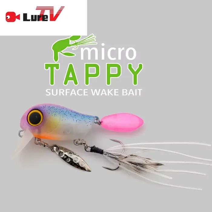luretv Japon Jackall MICRO TAPPY Roche flottante Petite surface d'eau grasse Micro matériau leurre
