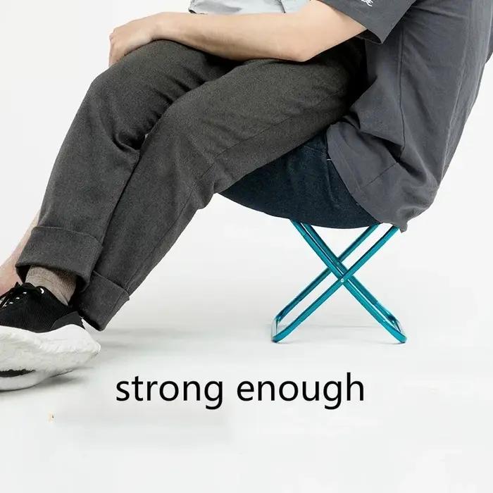 Petit tabouret pliable et Portable, banc d'extérieur, Ultra léger, métro, Train, voyage, pique-nique