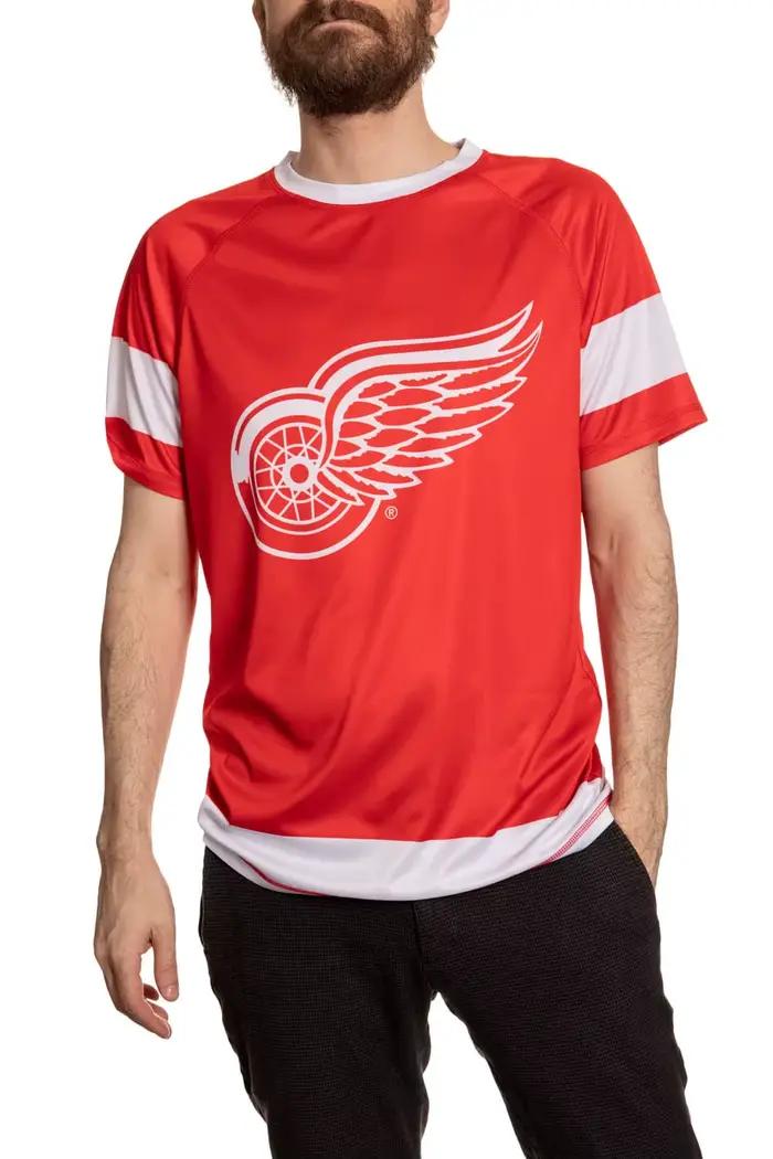 T-shirt de hockey sur glace avec logo de l'équipe des Canadiens de Montréal