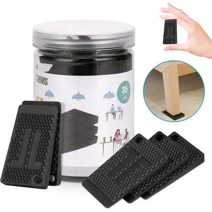 Support de canapé anti-vibration, coussinets de meubles non alds, cale de table, rondelle, stabilisa