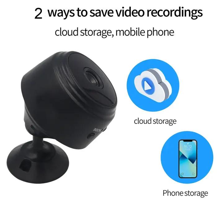 TTLOCK WiFi Mini caméra Web caméscope moniteur de sécurité sans fil HD vidéo Micro caméra enregistreur caméra vocale Webcam intelligente