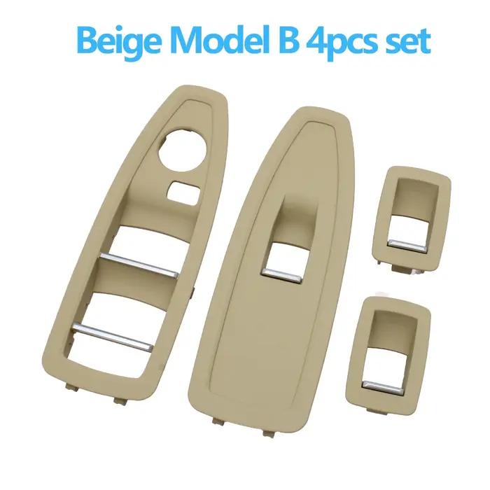 Garniture de couvercle de commutateur de lève-vitre de porte intérieure de voiture LHD RHD, pour BMW
