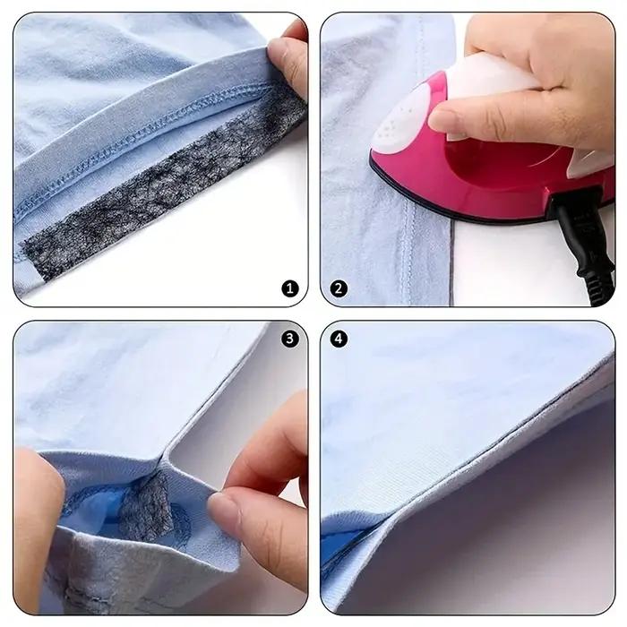 Rouleau de tissu adhésif double face noir et blanc pour vêtements couture patchwork bricolage artisanat occasions spéciales