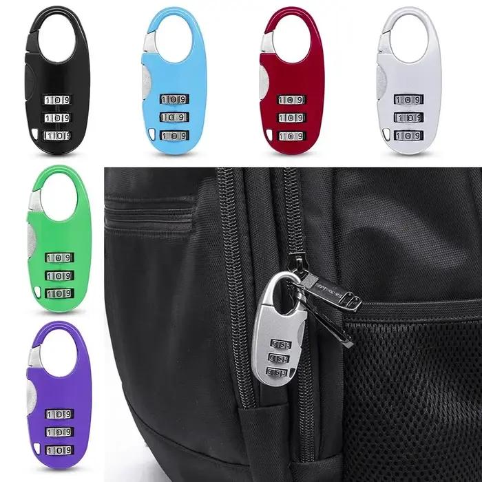 Cadenas de chiffres à trois chiffres en alliage de zinc robuste pour la sécurité de vos valises, sacs et tiroirs occasions spéciales