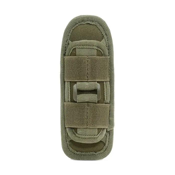 Housse lampe torche tactique nylon réglable - Protection lumière forte pour équipement chasse nocturne