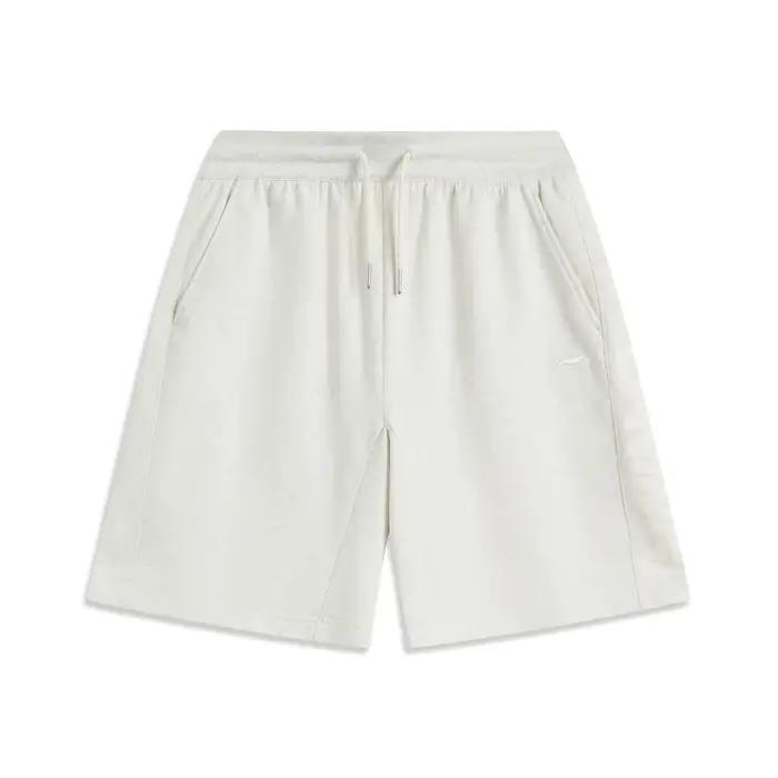 Li-Ning Short de sport pour hommes AT DRY FREEZE Coupe ample 54% coton 46% polyester Confortable LiN