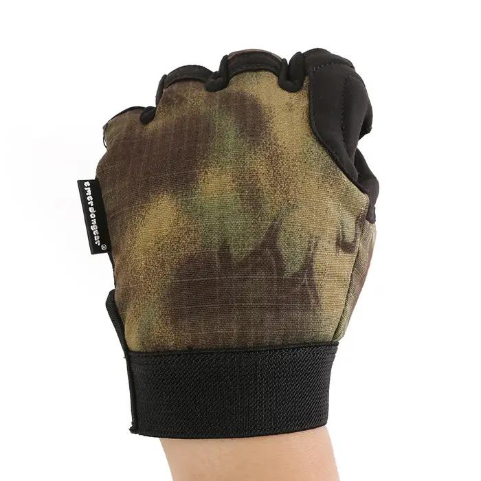 Gants camouflage tactiques légers Emersongear - Protection complète pour chasse, randonnée et airsoft