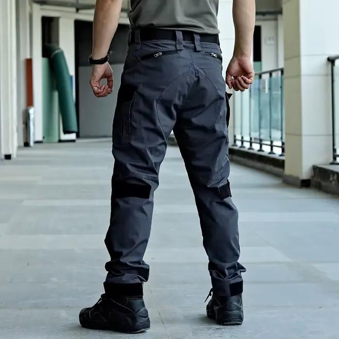 Pantalon tactique militaire cargo pour chasse homme - imperméable résistant multi-poches outdoor