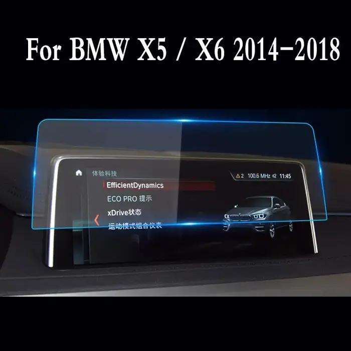 Protecteur d'Écran de Navigation de Voiture en Verre Trempé, Film de Protection pour BMW X5 / X6 201