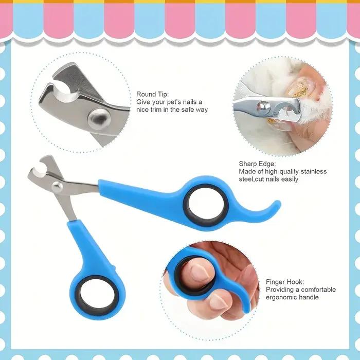 Ensemble de toilettage pour chiens 9 pièces avec peigne à puces, coupe-ongles et brosse de douche pour un soin optimal de votre animal de compagnie occasions spéciales