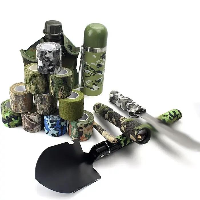 Ruban camouflage réutilisable auto-adhésif - Bandes de camouflage pour fusil et équipement de chasse