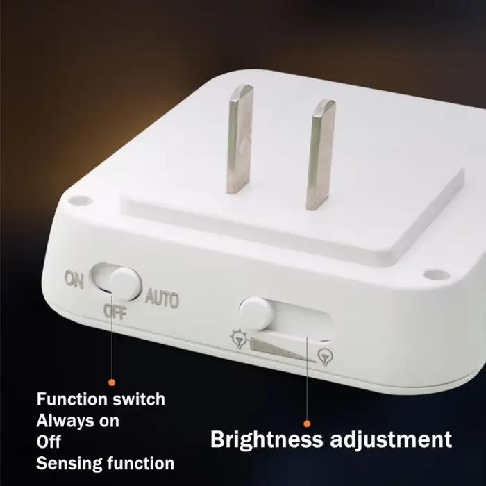 Veilleuses LED avec capteur de mouvement, lampe de chevet pour chambre de bébé, éclairage de couloir