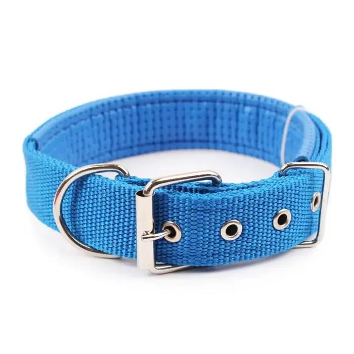 Colliers solides pour chiens, collier en nylon pour chiens de petite, moyenne et grande taille, Teddy Keji Pitbull Bulldog Beagle