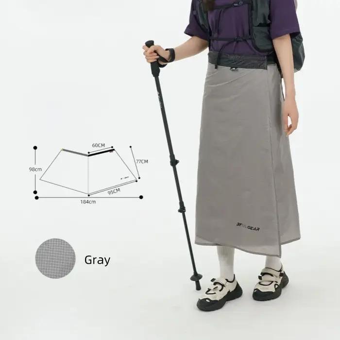 3F UL GEAR Kilt de pluie extérieur ultraléger UHWMPE Camping jupe
