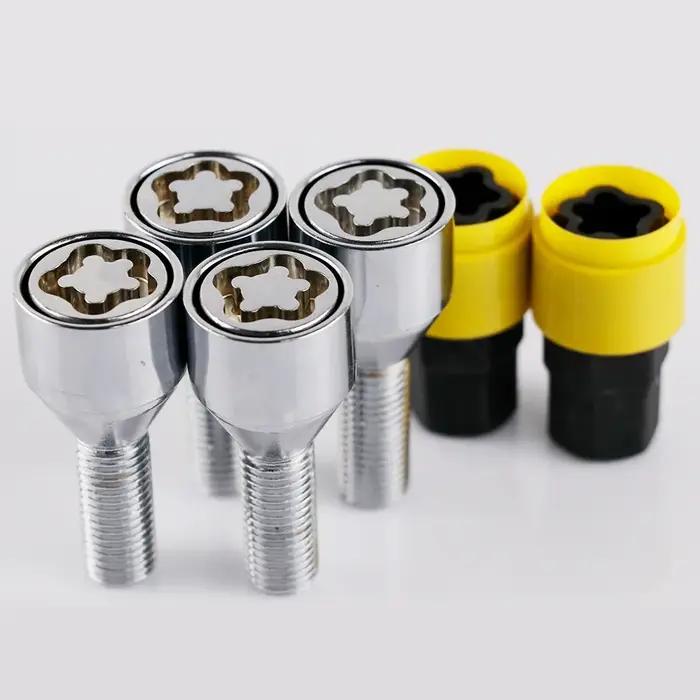 Serrure de roue en acier antivol haute qualité pour protection contre le vol sécurisation roues pneus installation facile pour Alfa Romeo