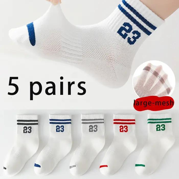 5 paires de chaussettes pour enfants