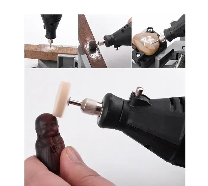 Accessoires de Style Dremel, outils abrasifs, ensemble d'accessoires pour outils rotatifs pour pièce