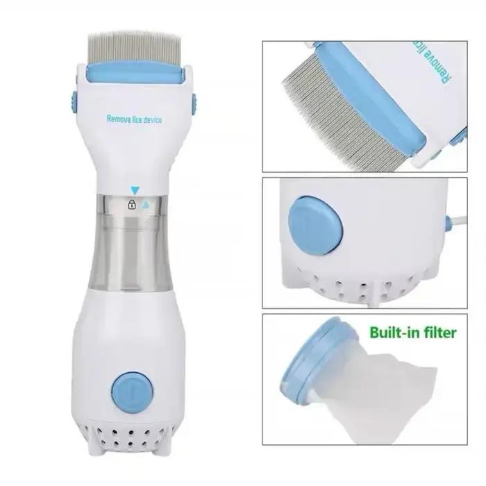 Peigne Électrique Multifonctionnel Élimination Puces Brosse Anti-Pouces Chats Chiens Toilettage Soins Fourrure Occasions Spéciales