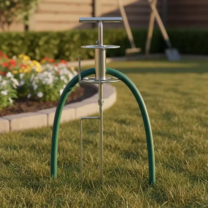 Support d'angle pour tuyau d'arrosage anti-plis et nœuds