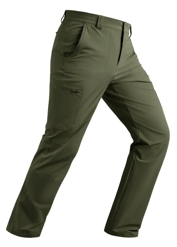 Pantalon cargo homme TACVASEN randonnée été léger séchage rapide résistant à l'eau pêche travail stretch