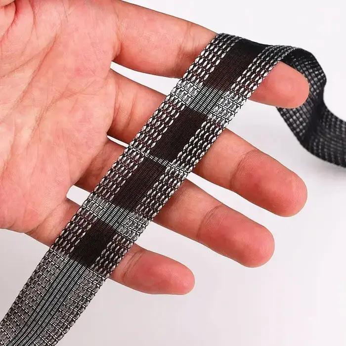 Tissu à coudre auto-adhésif pour pantalons, pâte à repasser sur le bord des pantalons, raccourcie les pantalons de réparation pour vêtements en Jean et pantalons en Jean, bricolage