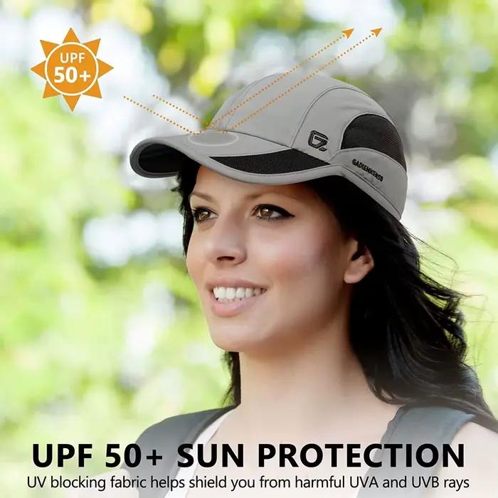 GADIEMKENSD été pour hommes sport course sueur casquette de Baseball mâle Golf séchage rapide femmes