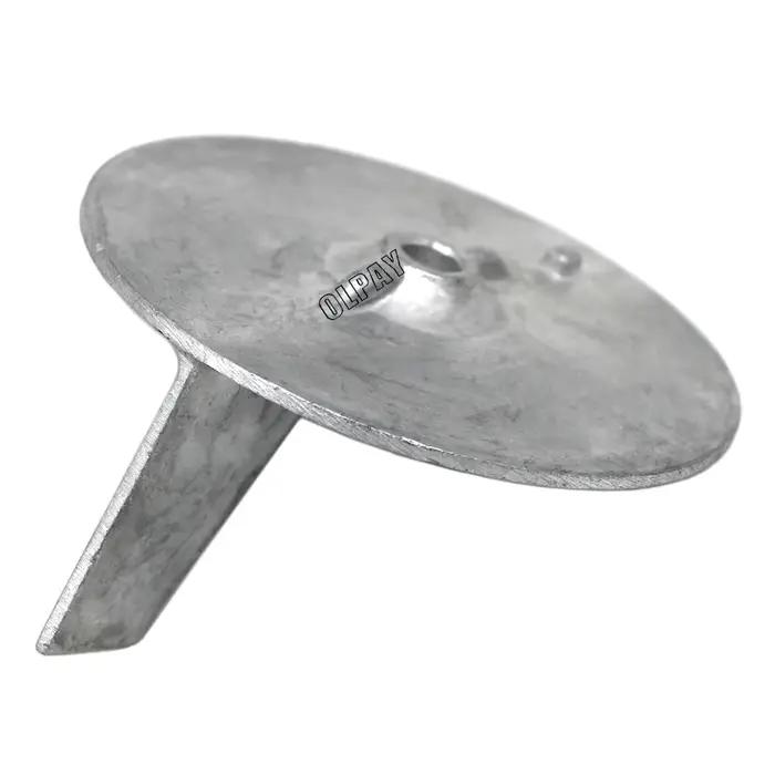 Anode de garniture d'onglet 664-45371-00 pour moteur de bateau Yamaha 20HP 25HP 30HP 40HP 45HP 50HP