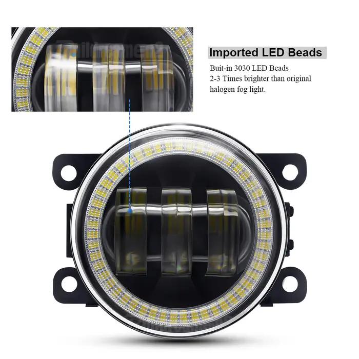 2 X Angel Eye antibrouillard pour Nissan Note Pathfinder Xterra Frontier Navara Leaf Elgrand voiture