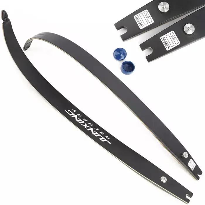Tir à l'arc une paire Junxing F167 ILF membres d'arc classique 20-40lbs Takedown H23-66 '' membres en bambou chasse